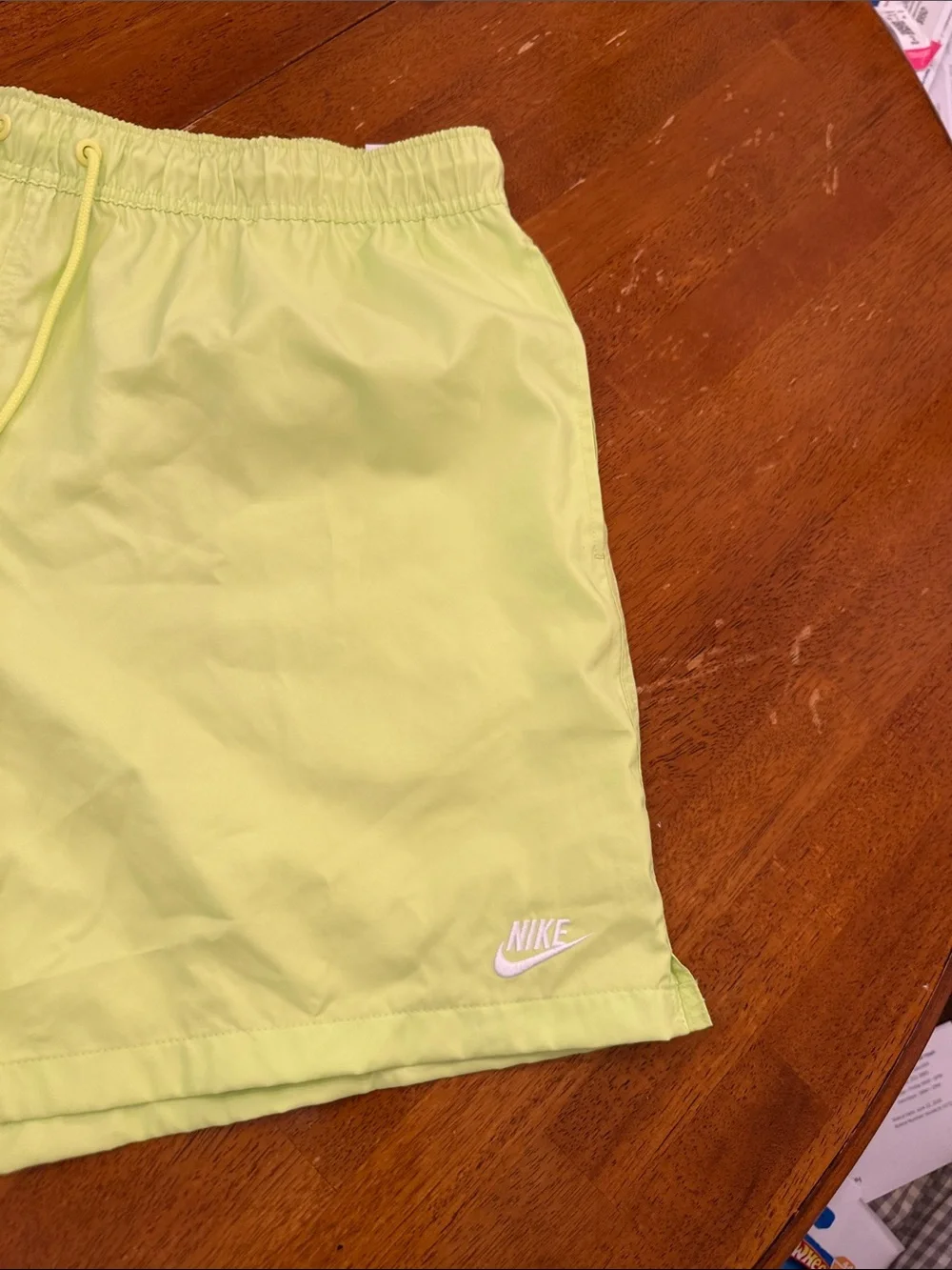 Nike Pastel Green Running Shorts xl